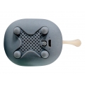 Conceptronic NUNZIO Kabelloser Bluetooth-Lautsprecher, grau, 3 W, 150 - 20000 Hz, 85 dB, 1%, 400 mV, Kabellos