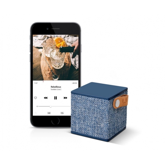 Fresh 'n Rebel Indigo Rockbox Cube portable Bluetooth Lautsprecher