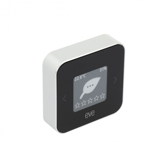 Eve Room Raumklima- und Luftqualitäts Monitor E-Ink-Display Temperatur schwarz