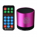 Bluetooth Islam Quran Lautsprecher Bis zu 8 Stunden Spielzeit Unterstützt Tf-karte/USB/FM Radio