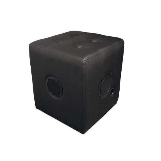 Caliber HPG522BT - Bluetooth-Lautsprecher - Hocker Fußhocker mit Lautsprecher Schwarz