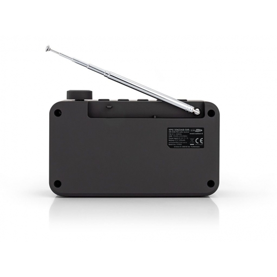Caliber HPG336DAB-DIR - Tragbares Internet-Radio mit DAB+  und Akku - Schwarz