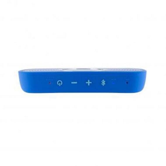 Monster Superstar Bluetooth tragbarer Lautsprecher mit Mikrofon Blau