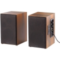 auvisio MSS-90.usb Lautsprecher Holz Gehäuse Aktiver Stereo-Regallautsprecher Bluetooth Boxen Speaker HiFi Audio Anlage Sound Mu