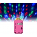 iDance SB1 pink - Bluetooth Lautsprecher Party System mit Lichtshow - ein Hit für jede Party!