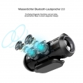 AKAI Bluetooth-Lautsprecher Aktiv, mit 15W, 2 Subwoofer, analoges Audio, 3,5mm-Klinke, AUX, Bluetooth, Sprachassistent, : IPX5, 