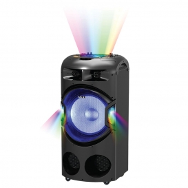 More about AKAI PA-Anlage mit kabellosem Karaoke-Mikrofon Bluetooth DJ-Mixer Equalizer Echo