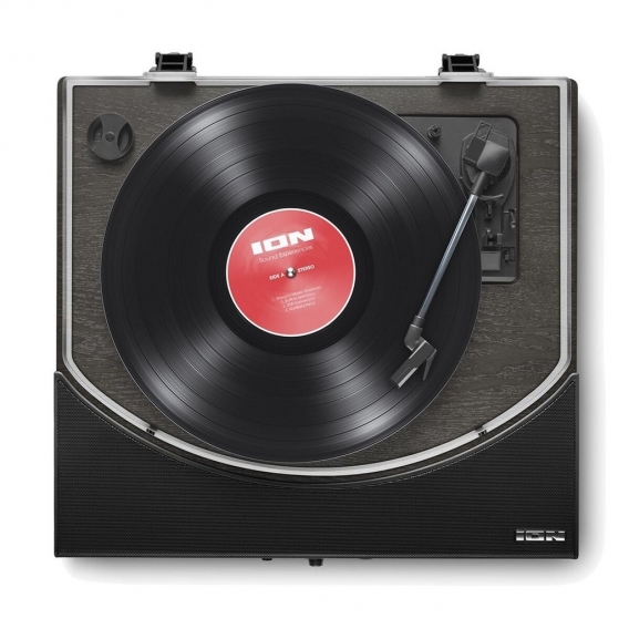ION Premier LP Black Kompaktanlage, 1 Lautsprecher, 2 Watt RMS, Plattenspieler, USB, Bluetooth