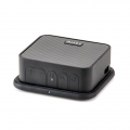 iHome iBTW88 Outdoor Reise Bluetooth Lautsprecher mit Qi Ladepad, Tragegurt und bis zu 15h Spielzeit