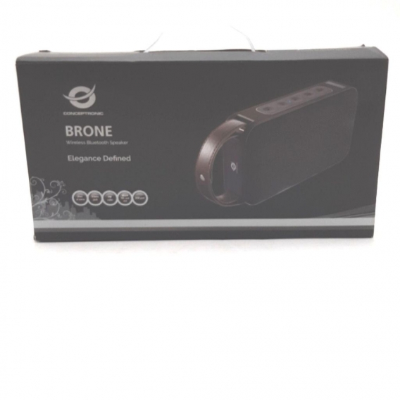 Conceptronic BRONE 01B Kabelloser Bluetooth Lautsprecher | Schwarz