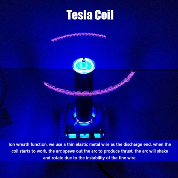 Multifunktionale Elektronik Audio Musik Tesla Spulenmodul Plasma Lautsprecher Sound Solid Science Experimental Toy