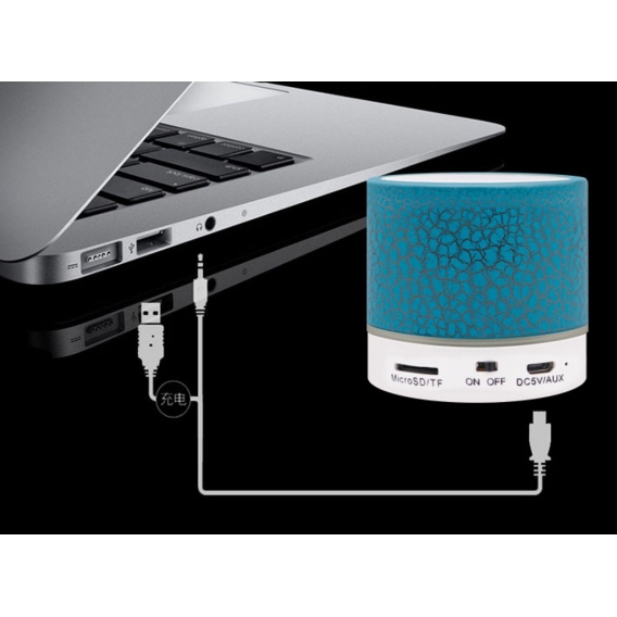 Knacken Sie Bluetooth-Lautsprecher, Karten-Handy-Computer Mini drahtloser leuchtender kleiner Lautsprecher