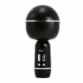 Professionelles drahtloses Mikrofon Bluetooth 5.0 Karaoke-Lautsprecher für professionelle Musik-Lautsprecher-Player Farbe Schwar